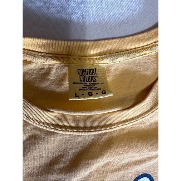 Comfort Color's Yellow & Gildan White Lace-Up Short-Sleeve T-Shirts Bundle Size - Picture 7 of 9